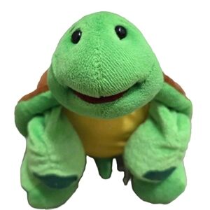 Turtle Webkinz Ganz HM150 Plush Stuffed Animal 10" Tortoise Green Brown No Code